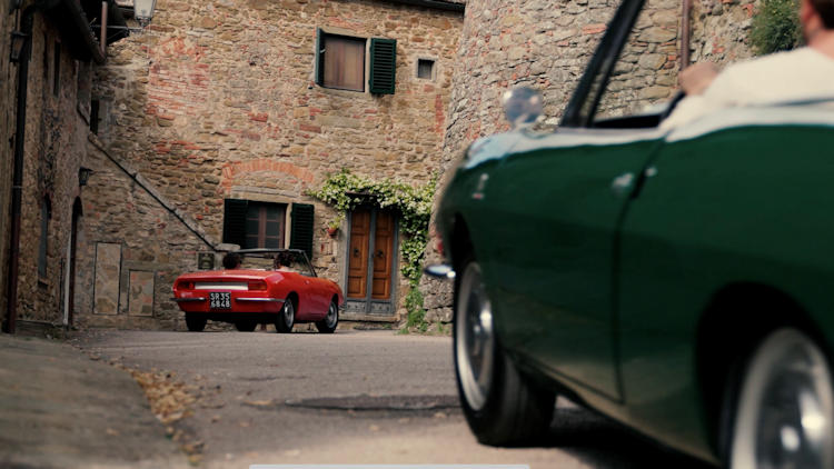 Vintage car tour Italy